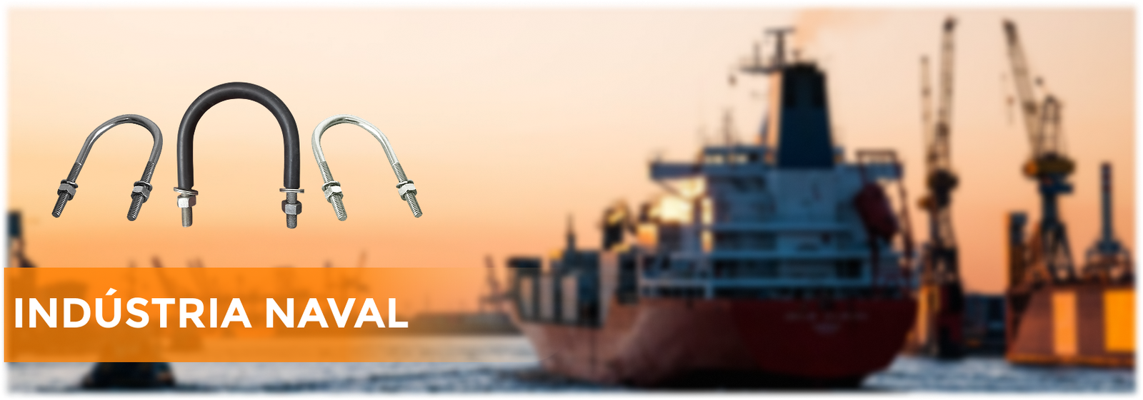 Grampo U Linha Pesada